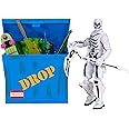 FORTNITE Solo Mode Figure & Supply Crate Collectible Accessory Bundle - Features 4 Inch Skull Trooper (Inverted), Supply Crate, Back Board (Kevin) Back Bling, 4 Weapons, and Building Materials