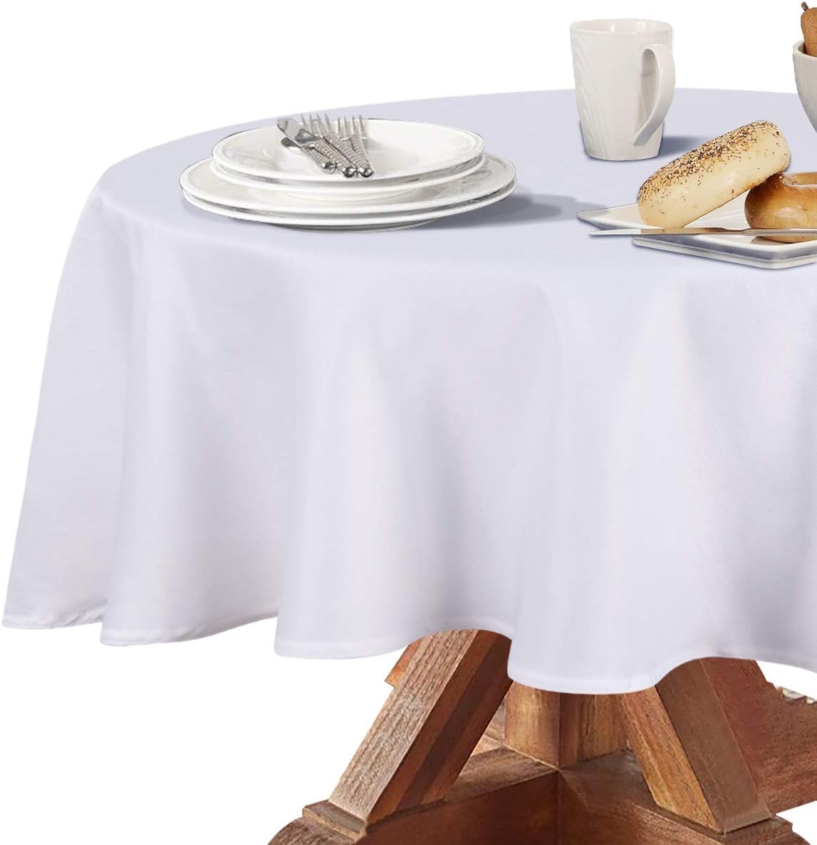Best side table tablecloth round