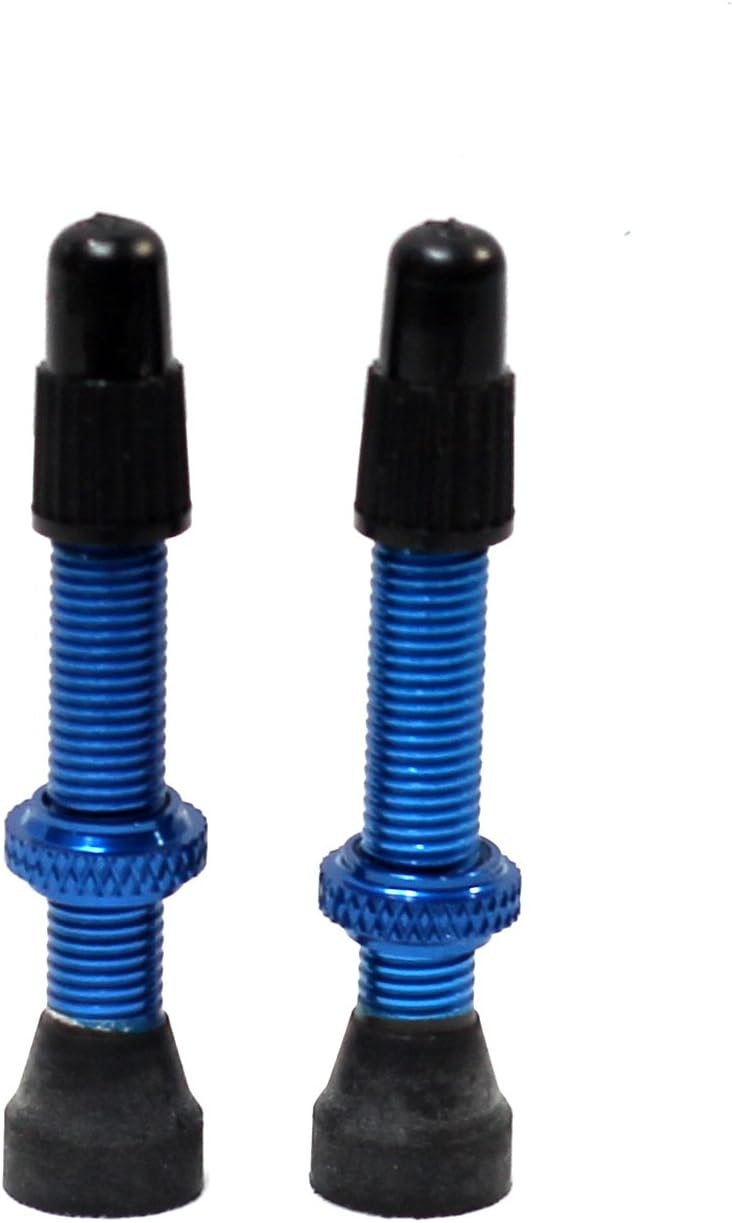 GREDES 35 mm Super Light Blue Alloy Bicycle tubeless Valve stem