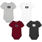 Calvin Klein baby-boys 4 Pack Bodysuits