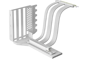 GLOTRENDS 2-Slot GPU Support Bracket with 200mm PCIe 5.0 Riser Cable for GPU Vertical Mount, Compatible with RTX5090 RTX4090 