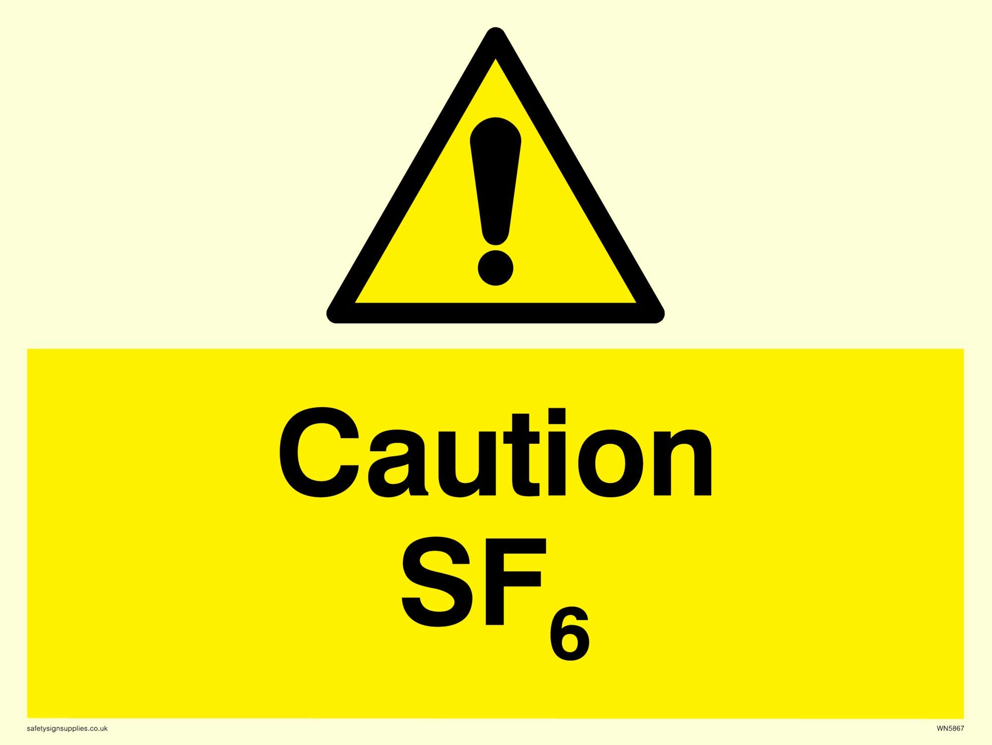 Caution SF6