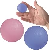 ResultSport Stress Balls for Adults Set of 2 Firm Soft Silicone Gel Grip Hand view 8