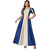 Abaowedding Renaissance Medieval Dress Irish Costume Cosplay Women Victorian Dress