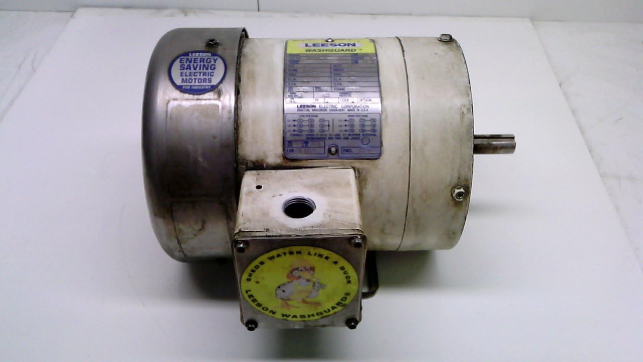 Leeson Electric Corporation 112523.00, Ac Motor, 1/4Hp, 1725 Rpm 112523.00