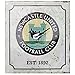 Newcastle United Retro Logo Sign - Multi-colour