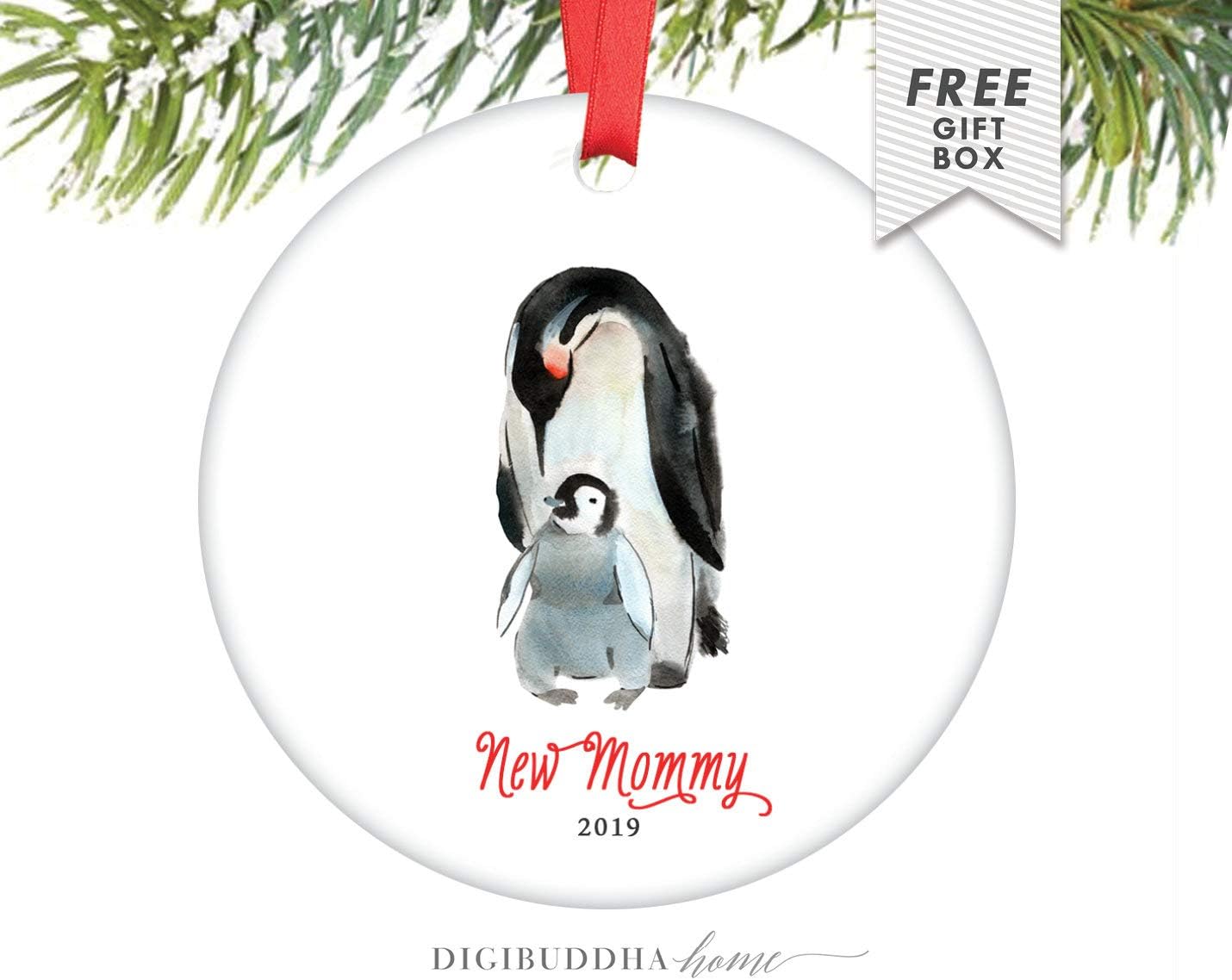 mother and baby ornament