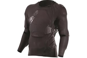 Leatt Unisex-Adult Body Protector (Black,S/M) ,1 Pack