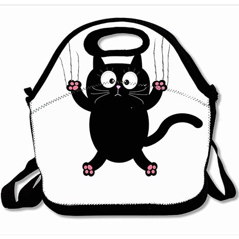 Amazon Com Ahawoso Reusable Insulated Lunch Tote Bag Pink Falling