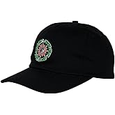 SANTA CRUZ Sol Spiral Snapback Unstructured Hat Black OS Unisex