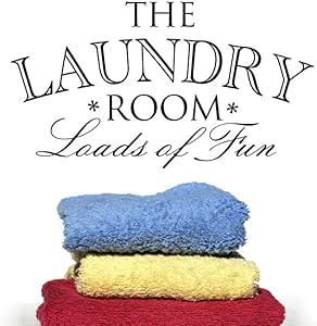 Cuarto de lavado Vinilo Tatuajes de pared Cuarto de lavado Decoración