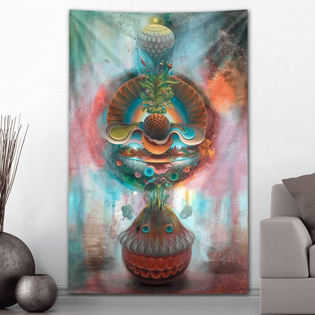 Third Eye Tapestries Strange Cargo Tapestry by Mars-1