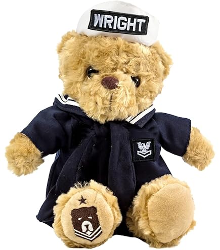 Amazon.com: ZZZ Bears Sailor Sleeptight Navy Teddy Bear with
