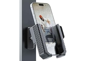 Magnetic Phone Holder for Gym, Magnetic Phone Mount Gym Magnetic Phone Holder Fit for Metal Surface for Golf Carts Kitchen Fi