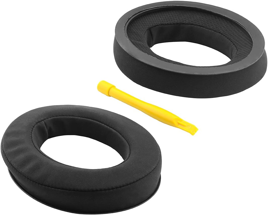 Geekria Comfort Velour Replacement Ear Pads Compatible with Sennheiser HD 380/ 380Pro/ 598/ 598SE/ 598CS/ 598SR/ 595/599/ 599SE - Image 3
