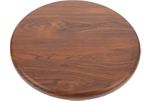 PRETYZOOM Solid Wood Stool Surface Replacement Round Seat Top 11.2 Inch Wood Bar Stool Seating Part Easy to Clean