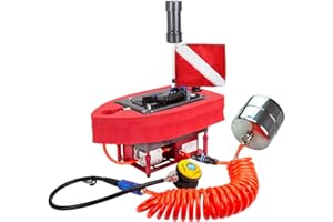 AQUAROBO 819 Dive Systems Diving Ventilator Diving Scuba Tanks,Diving Tanks Portable Rechargeable Scuba Tanks Diving System,Waterproof Air Compressor