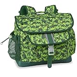 Bixbee Dino Camo Backpack, Camouflage Green, Medium