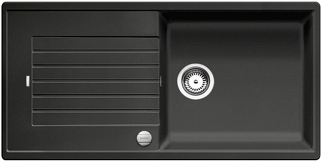 BLANCO 517558 ZIA XL 6 S Kitchen Sink, Anthracite, 60 cm Unterschrank