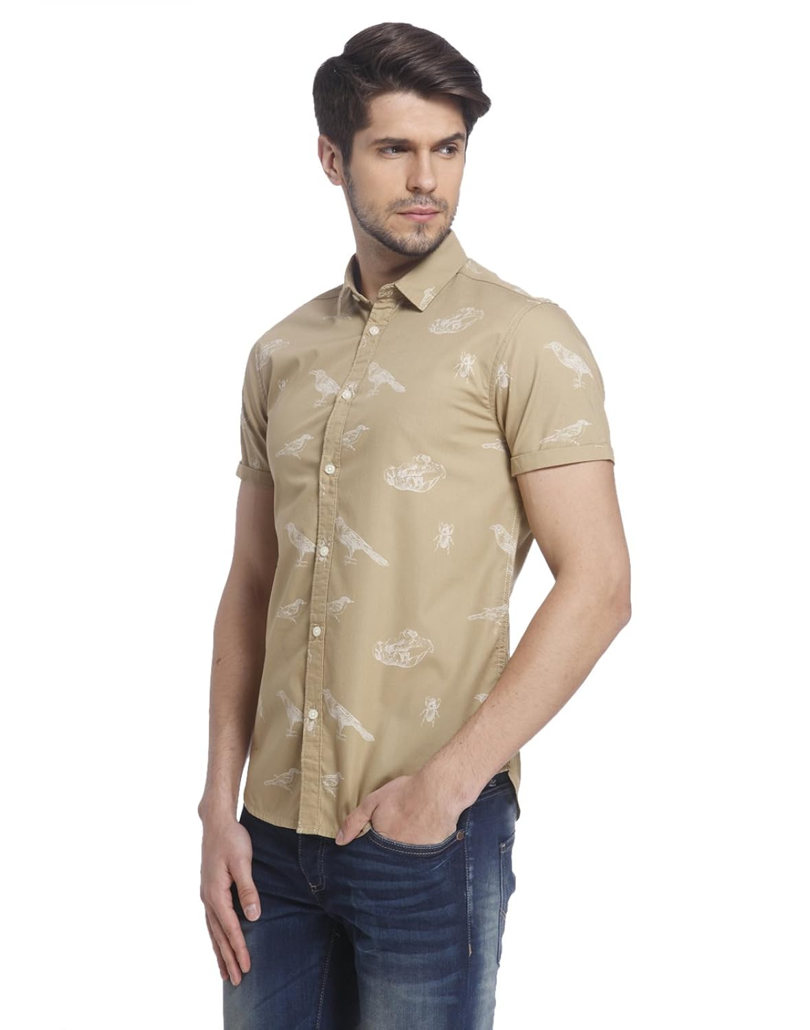 jack & jones men's casual shirt