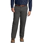 Red Kap Men's Stain Resistant, Flat Front Work Pants, Charcoal, 37W x 30L