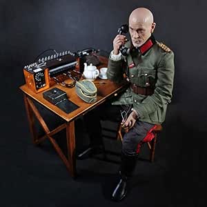 FenglinTech Soldier Action Figures, 12inch 1/6 Scale Army Action Figures, Military Action Figures Models Kits Toy for Boys and Men - German Field Telephone Switchboard Scene