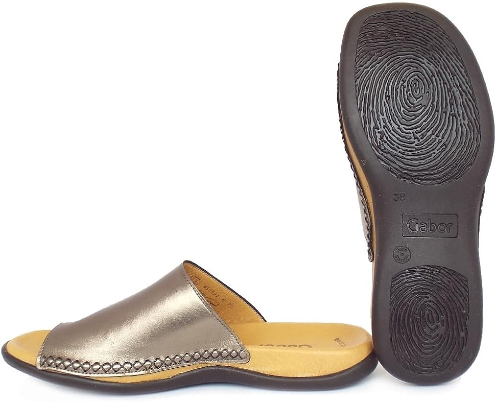 gabor lanzarote sandals antique silver