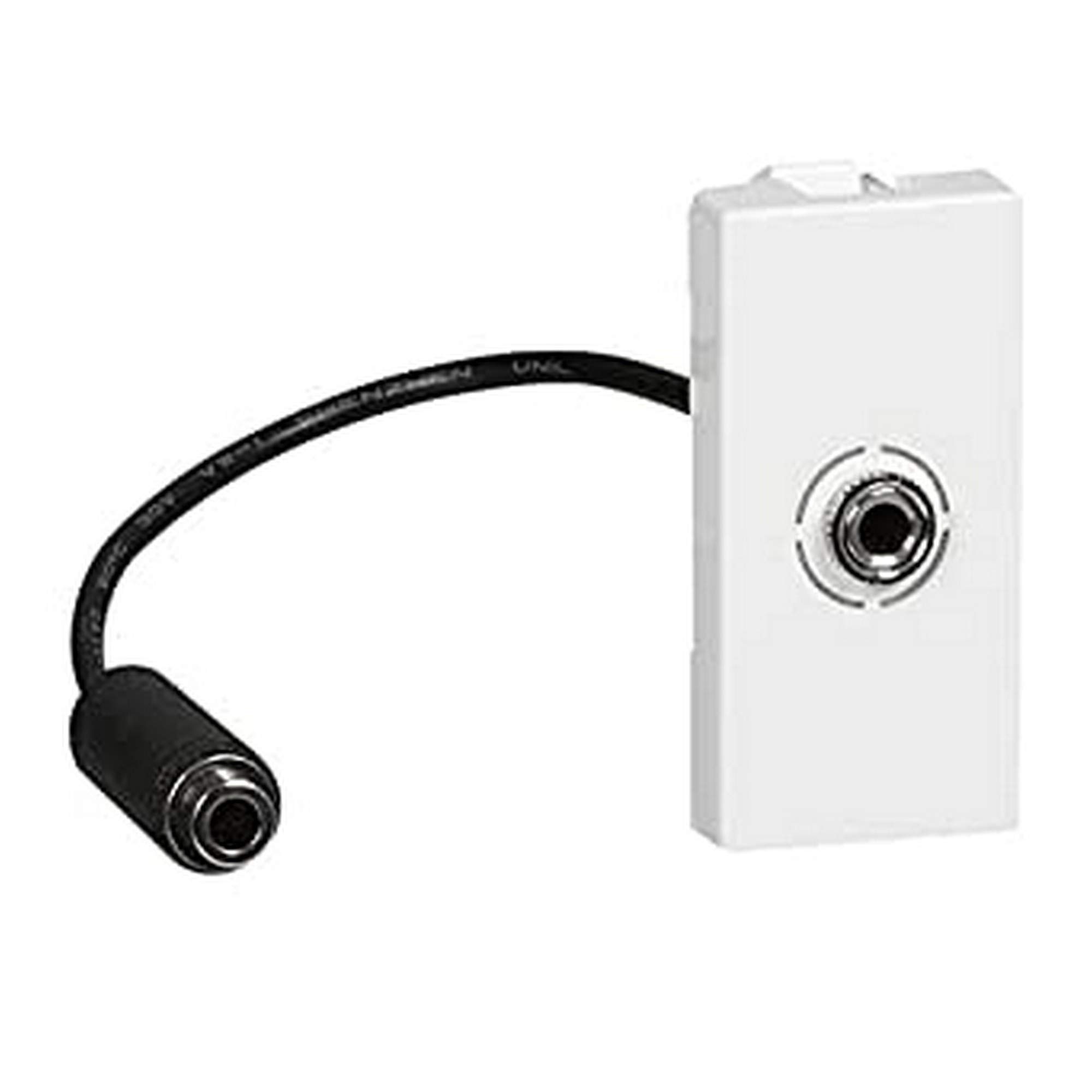 Legrand Mosaic - Jack 3.5 Mosaic II Cable 1 m