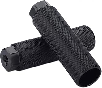 KINSPORY Bike Pegs for 3/8 inch Axles, Aluminum Alloy Anti-Skid BMX Bicycle Pegs for Mountain Bike Backseats Stands Cycling Rear Stunt Pegs