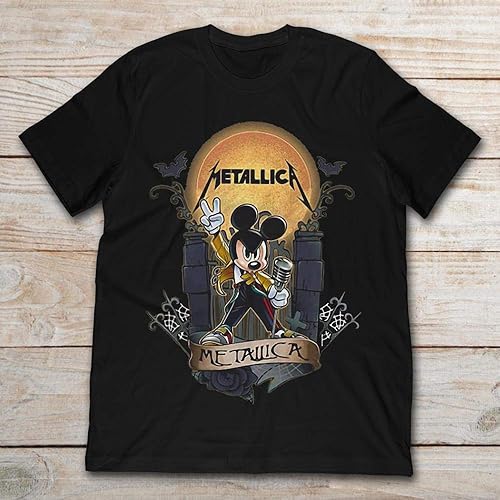 mickey metallica shirt