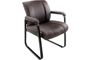 Brenton Studio® Bellanca Guest Chair, Brown/Black