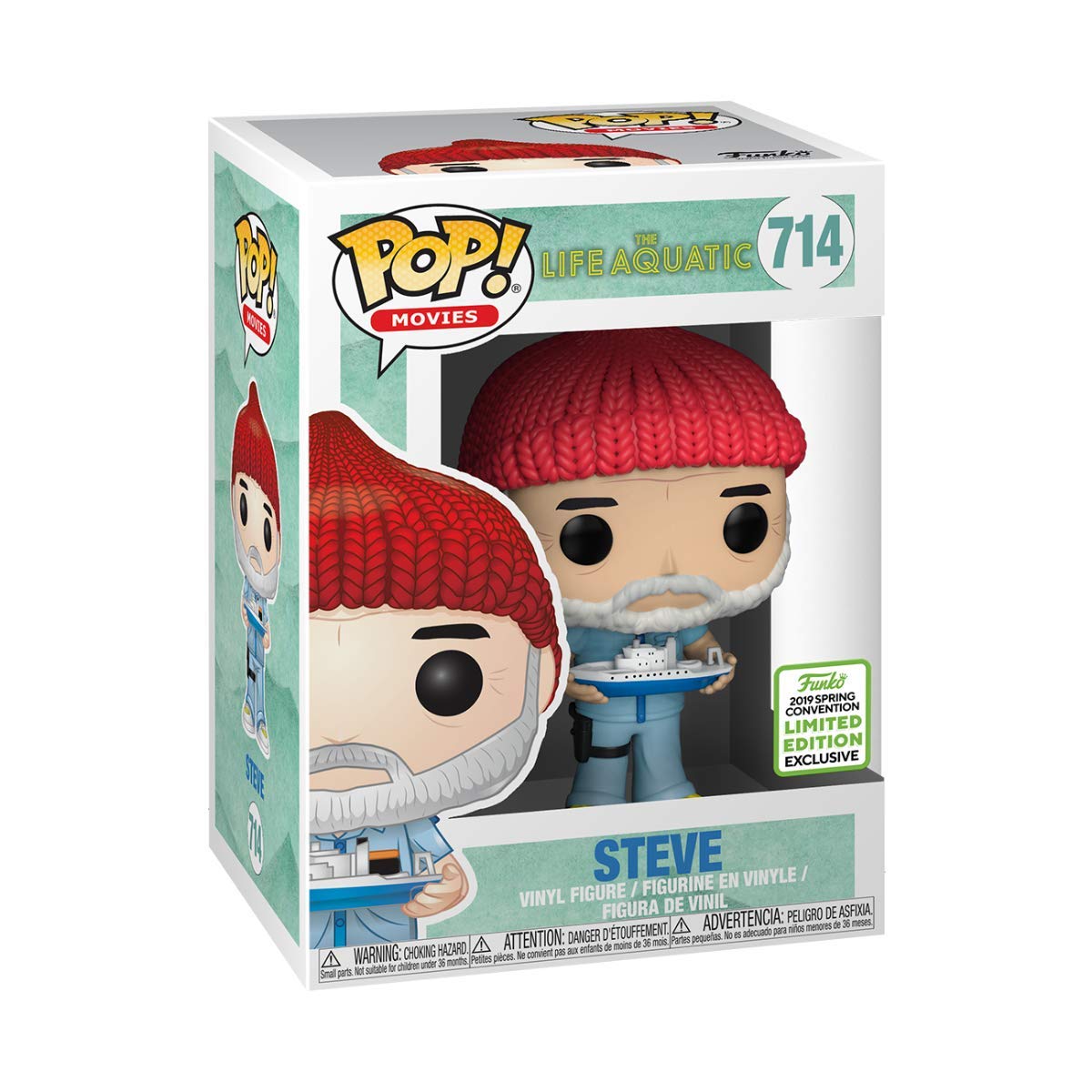 Funko The Life Aquatic - Steve Zissou POP Movies 2019 Spring Convention Limited Edition Exclusive