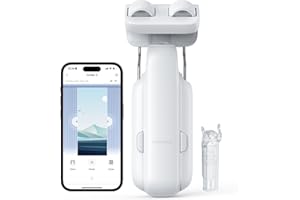 SwitchBot Automatic Curtain Opener - Bluetooth Remote Control Smart Curtain with App/Timer, Upgraded High-Performance Motor, Add SwitchBot Hub to Work with Alexa, Google Home, HomeKit