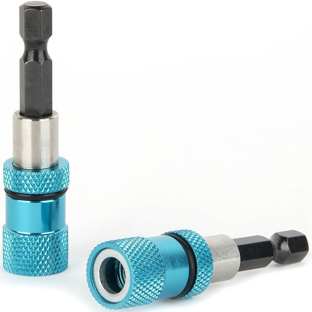 DreamColor 2 PCS 60mm Drill Bits Holder 1/4" Hex Quick Release