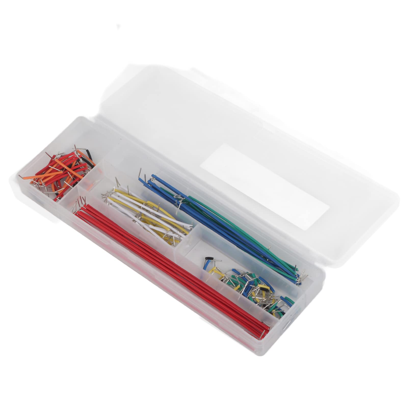 YWBL-WH Jumper Wire Kit 140 Pcs,14 Lengths Breadboard Jumper Wire Kit Assorted Jumper Wires DIY Shield Accessories with Storage Box