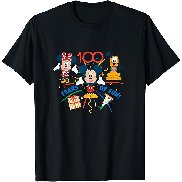【新品未使用】Disney100 SS TEE（ミッキー） Amazon.com: Disney 100 Anniversary Mickey Mouse D100 Logo T