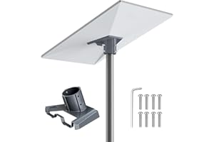 YAMTO Starlink Gen 3 Mount Kit with V3 Kickstand Mount for Standard Dish Compatible with Gen 3 Starlink Satellite TV Dish Mounts(Black + 2.0)