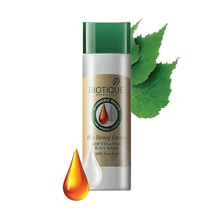 Biotique Bio Honey Cream Rejuvenating Body Wash (190ml) (Pack of 2)