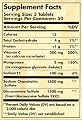 Extra Strength Glucosamine Chondroitin Complex - Tablets