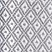 DII Global Mini Diamond Woven Throw, 50x60, Gray