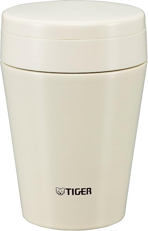 Amazon Com Tiger Stainless Steel Vacuum Insulated Soup Cup 12 Ounce Cauliflower White Kitchen Dining