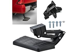 Tundra Rear Bed Step Fit for Toyota Tundra 2022 2023 2024 Truck Bed Side Step Retractable Bumper Step Tailgate Bedstep Replac