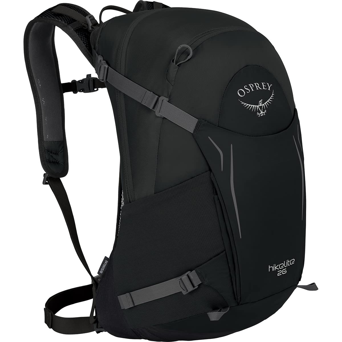 Osprey Hikelite 26 Unisex Hiking Pack - Black (O/S)