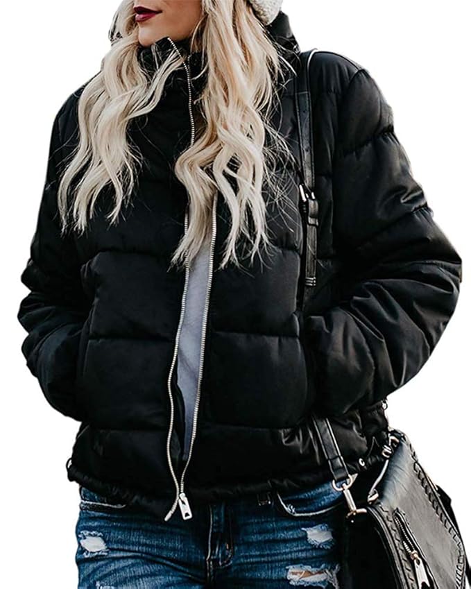 Buy Niitawm Womens Plus Size Lightweight Quilted Puffer Jackets Zipper