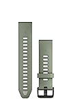 Garmin QuickFit, 20mm Willow/Fog Gray Silicone Band