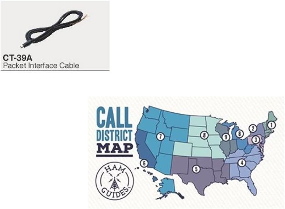 CT-39A YAESU CABLE POUR INTERFACE PACKET FT-817/897/857/950... REF
