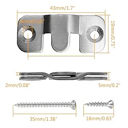 Alamic Flush Mount Bracket Interlocking Photo Frame