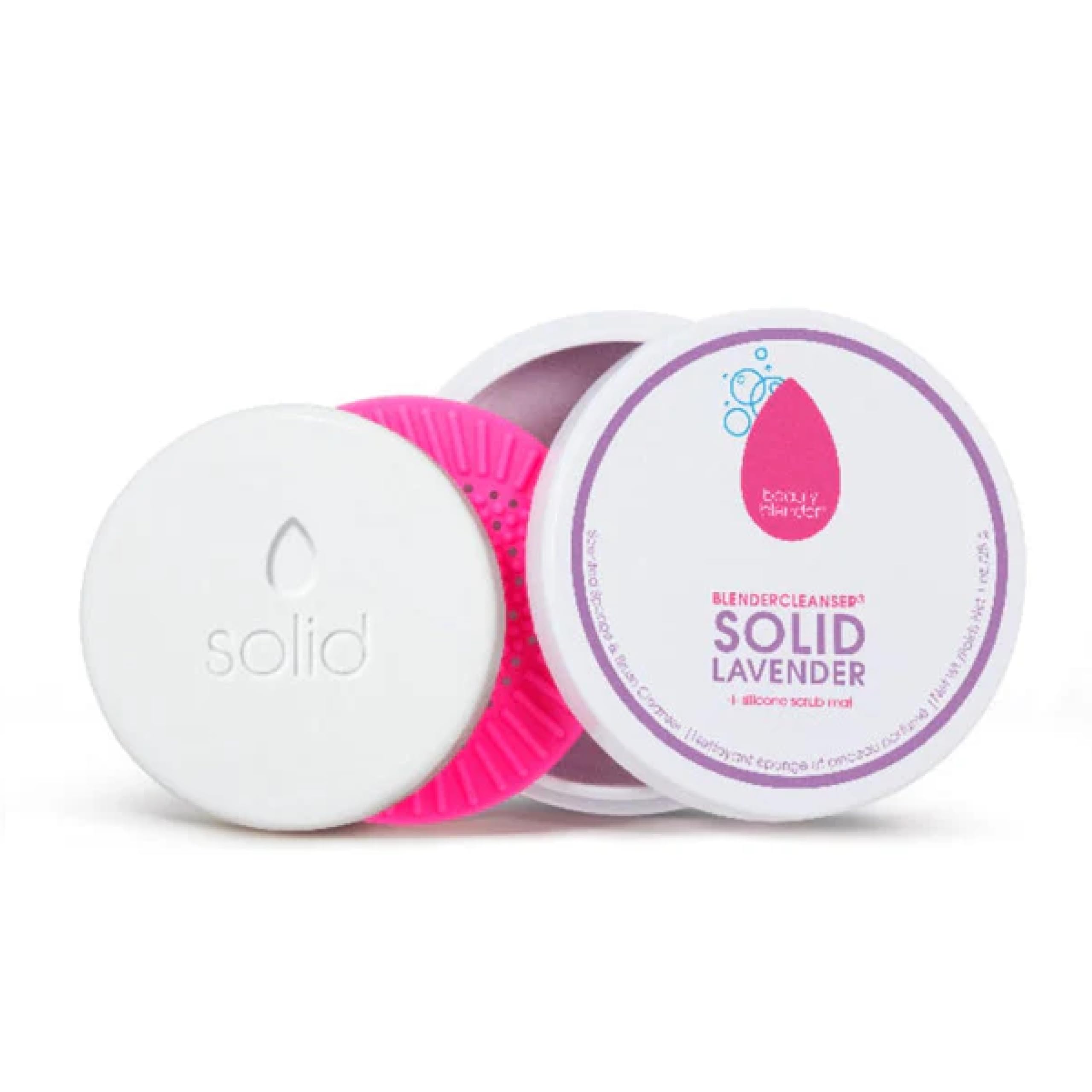 Photo 1 of Blendercleanser® Solid Lavender Sponge & Brush Cleanser (1oz)
