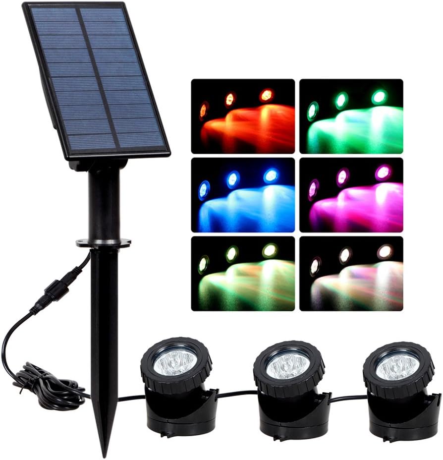 NATPOW Solar Pond Lights