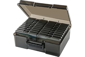 FAAYUCK Photo Storage Box 5 x 7 Inches, 18 Inner Extra Large Photo Boxes With Dividers, Acid-Free Photo Storage Containers with Handle, Seed Organizer Craft Storage Box for Photos, Crafts, Stamps etc